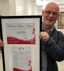 Herbert Klein Herbert Klein has won Mental Health BDA award